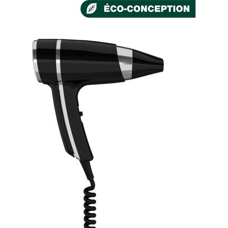 JVD - Sèche-Cheveux Brittony pistolet noir - Matériel professionnel