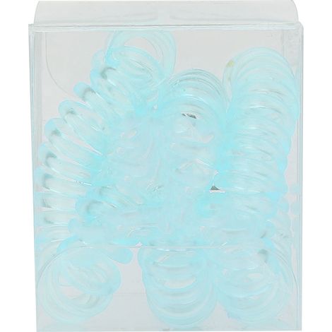 Élastique À Cheveux En Fil De Téléphone - Haute Élasticité - Pour Bureau École Et Rendez-Vous - Lot De 1 (1/5)