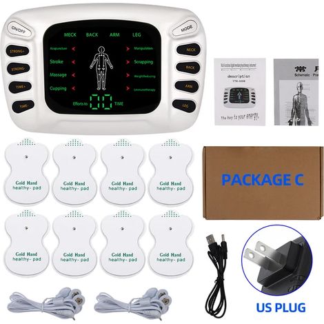 Filiyano – oreiller de massage corporel – Appareil d'électrostimulation pour la physiothérapie, des dizaines de machines, stimulateur musculaire