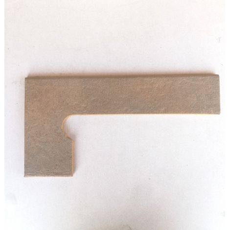 Battiscala sinistro klinker per serie orion colore gris - 1pz (1/2)