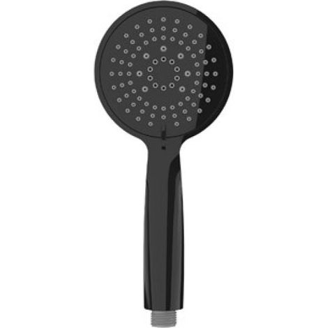 Cabezal de ducha young negro 11 cm wenko