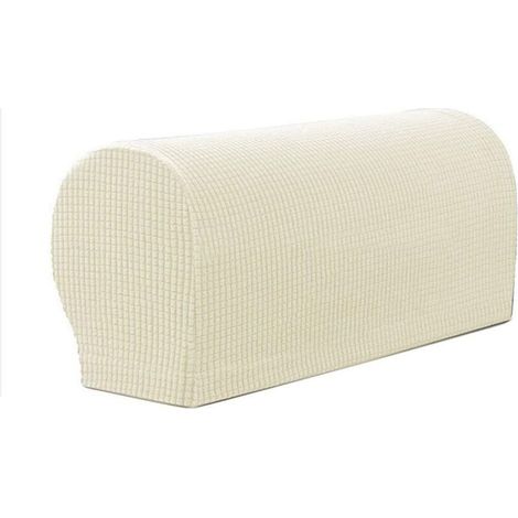 Housse d'accoudoir de canapé souple, élastique, antidérapante, protection pour accoudoirs de fauteuil et canapé, couvre-accoudoirs ajustable (1/5)
