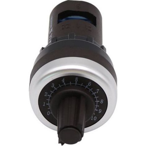 Potentiomètres rotatifs 22mm 10K Ohm - Lot de 2, réglage variable de vitesse pour composants électroniques (1/4)