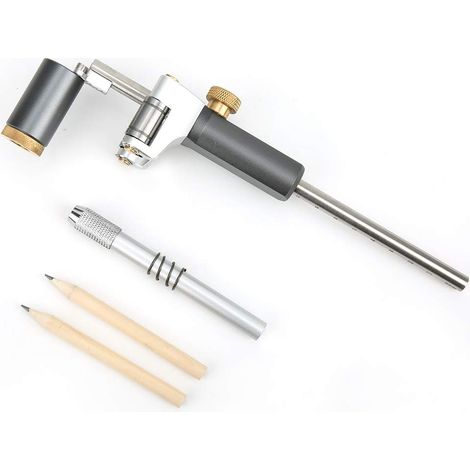 Ej.Life Multifunktionales Anreißwerkzeug, Aluminium Alloy Dual-Zweck Scribe Tools Multifunktions Messgeräte Scriber Einstellbarer Präzisionsschreiber (1/4)