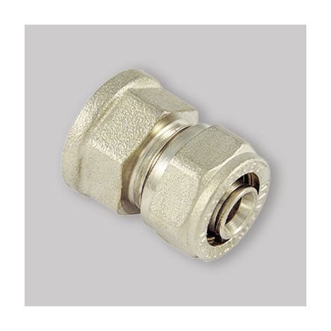 Niples/Raccordo Diritto Femmina 1" Ø32 Multistrato A Stringere Completo Di Kit (1/2)