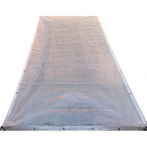 Tenda da Esterni,da Pioggia,Anti Smog,ripara verande, anti grandine con Occhielli rinforzati  in Acciaio 400x500