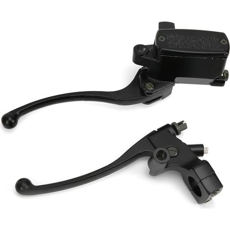 Levier Maître-Cylindre Frein Embrayage Hydraulique Universel pour Guidon 1 Pouce Pièces Moto (1/5)