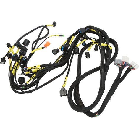 Cablaggio isolante flessibile di ricambio per il cablaggio motore di Acura K20 K24. (1/5)