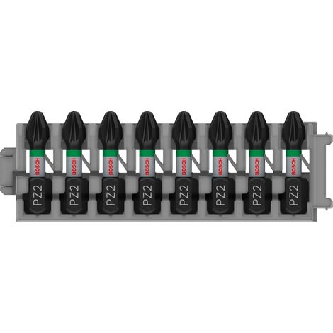 Bosch PRO Pozidriv Impact Bit, PZ2, 25 mm, 8 Stück