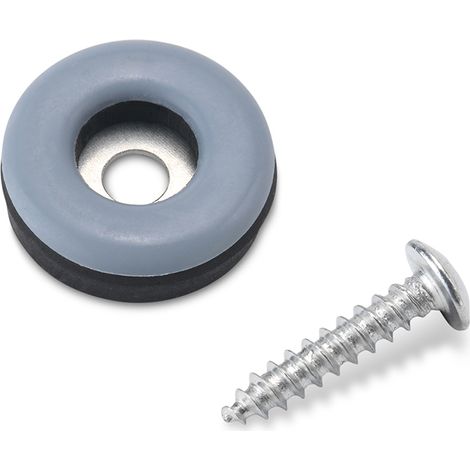 Deslizador mueb 6,5xØ22mm patin tornillo ptfe inofix 4 pz (1/4)