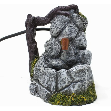 Fontana Roccia in Resina per Presepe 11x9 cm 11880 (1/5)