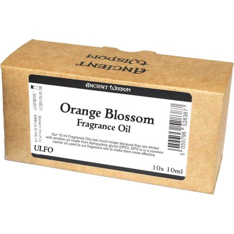 10 ml d'huile parfumée à la fleur d'oranger - SANS ÉTIQUETTE- Vendu par 1
