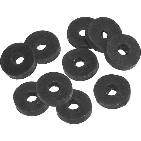 Joint Plat En Caoutchouc M4 DI4 / DE13,8mm Épaisseur 3mm Noir 10PCS (1/5)