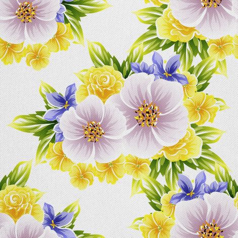Outdoor dekostoffe oxford - Motiv Blumen 10 (1/5)
