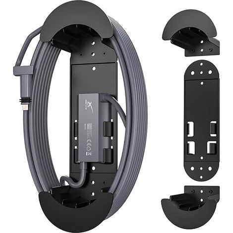 Starlink-Ethernet-Kabelhalter, Starlink Gen 3-Kabelmanagement-Zubehör, ABS-Stabilitätsmontagesatz für V2-Ethernet-Adapter (1/5)