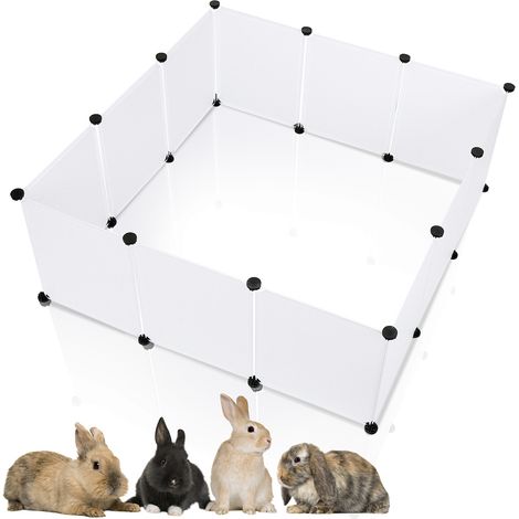 Wolketon Recinto Animales Pequeños Recinto corralito Puppy recinto 12 piezas 45x35cm (1/5)
