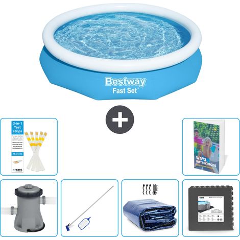 Bestway Piscina Bestway Fast Set Rotonda - 305x66 cm - 7-pezzi  S217