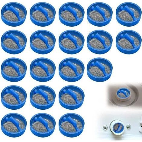 20Pcs Washer filtre à eau pour machine à laver, valve d'entrée d'eau pour filtre de lave-tuyau avec écran filtre machine à laver, valve d'entrée de machine à laver filtre de tuyau de machine à laver (1/4)