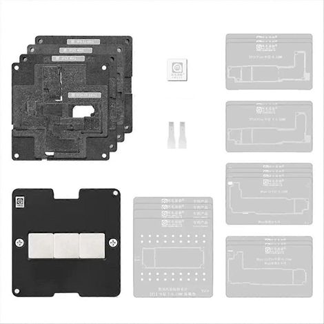 Lot de 86 inserts filetés M3-M8 et pince à riveter écrous, kit rivetage écrou borgne avec outil de pose, pour tôles et métaux. (1/5)