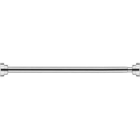 Barre pour rideau de douche,Tige télescopique sans poinçonnage pour vêtements, tringle à rideau pour chambre à coucher, salle de bain, douche, étendoir à vêtements, 50CM - RWBarre pour rideau de douch (1/5)