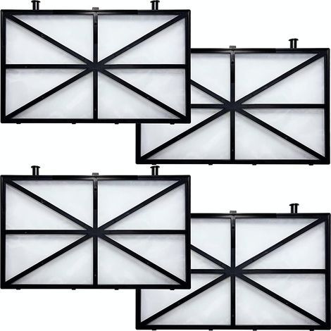Federfilterkartuschen kompatibel mit Dolphin M500, M200, M400, Wave 90, ve 65, Oasis Z5, Sigma, C3, C4 und Nautilus CC Plus. Teilenummer: 9991433-R4 (4er-Pack).
