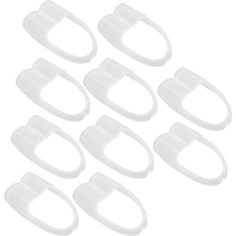 10 pièces Protège-dents de Nuit en Silicone pour Bruxisme et Sport, Garde Anti-Serrement Dentaire