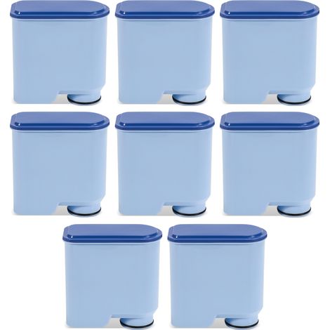 SWANEW 8 filtri di ricambio per l'acqua Waterdrop compatibili con Philips® AquaClean® CA6903/10 CA6903/22 CA6903 filtro anticalcare, riduce il contenuto di c (1/5)