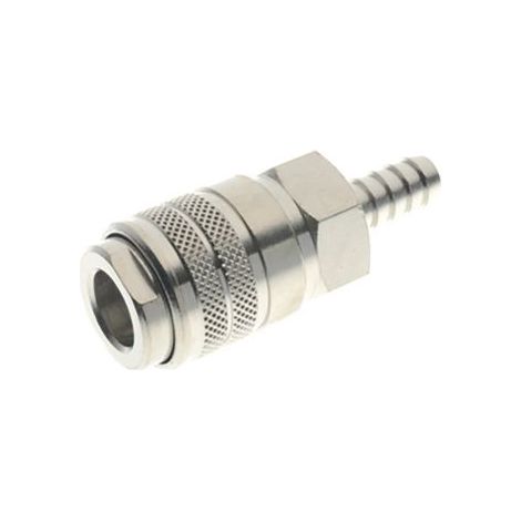 Coupleur d'air RS PRO, Tuyau cannelé vers Mâle 10mm Adaptateur chargeur en Laiton ( Prix pour Sachet de 2 ) (1/2)
