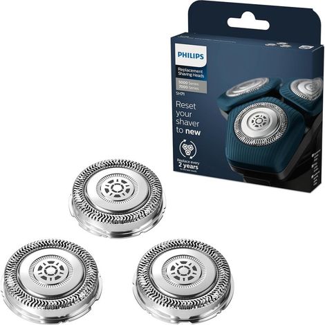 Philips - SH71/50 shaving heads compatible with Philips Series 7000 (S7XXX) and Series 5000 (S55XX), new version that replaces RQ12/70, RQ12/60, SH60/70 and SH70/70 shavers (1/5)