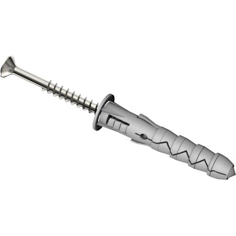 Standard-Expansionsdübel mit konischer Schraube 8x40 mm, 8 Stück, TitaniumPRO