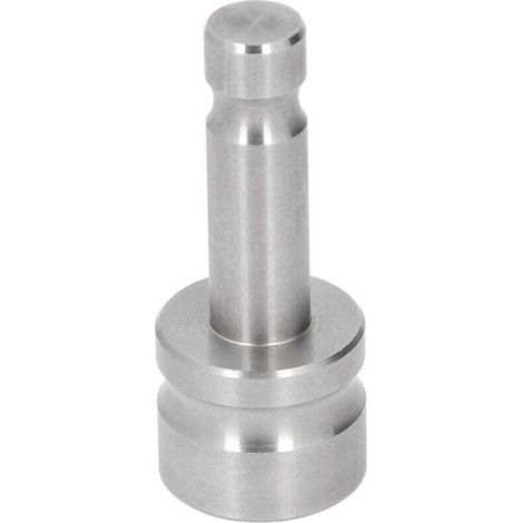 Adaptateur de montage sur poteau à prisme, filetage femelle en acier inoxydable, Station totale 5/8 pouces-11- (1/4)