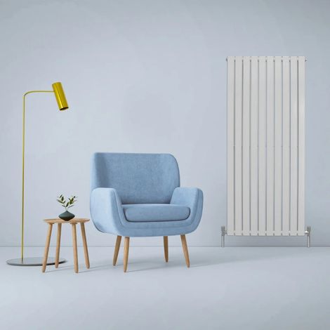 Designer Flat Panel Radiators Gloss White 1600mm x 700mm (1/5)