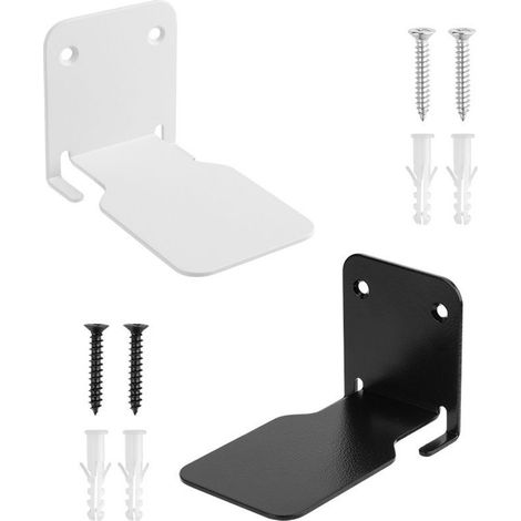 Set mit 4 schwebenden, unsichtbaren Regalen inklusive Befestigungsmaterial – Stabile Metall-Wandregale – Für Büro, Küche und Wohnzimmer (1/5)