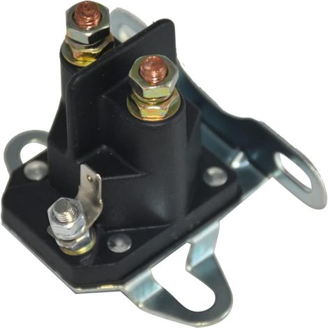 12 V 4,8 W Starter-Magnetrelais, Motor-Starter-Magnetrelais für ATV, Schneemobil, Rasenmäher, Gartentraktor