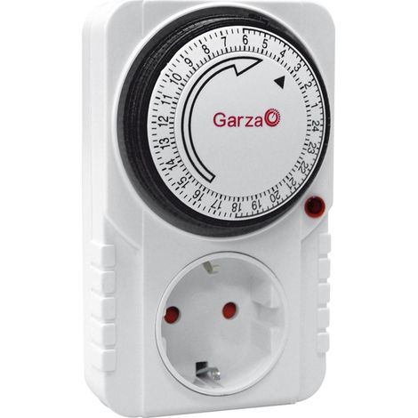 Garza Power - Temporizador analógico de uso interior , programable 24 horas