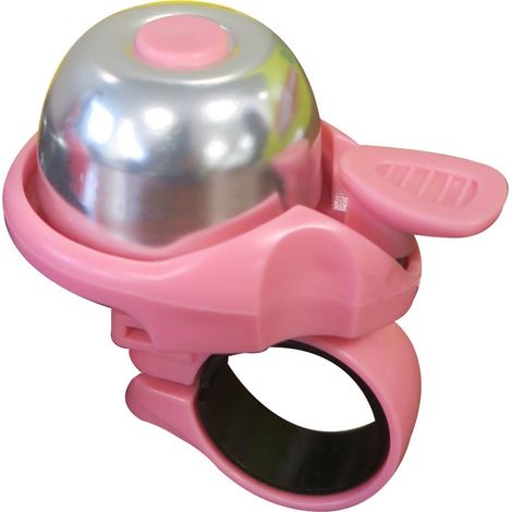 ON BIKE Mini Campanello Bici Universale Rosa Con Suono Forte E Montaggio Rapido (1/5)