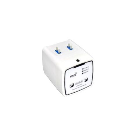 Ein automatisiertes Hydroponiksystem mit Zeitschaltuhr, intelligenter Bewässerungseinrichtung und Doppelpumpensystem, geeignet für Topfpflanzen, bietet Platz für 20 Blumentöpfe. – Crezuo (1/4)