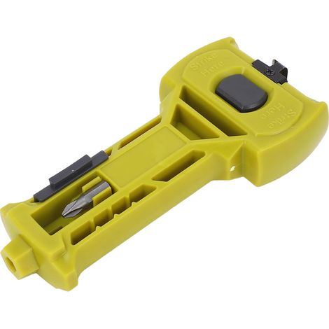 Outil de mortaisage pour loquet de porte, outil de burinage précis, équerre, outil d'installation de loquet rond pour portes de 1-3/8 po et 1-3/4 po (1/5)