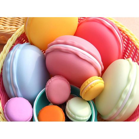 Boîte de rangement portable pour bijoux, petits objets, macarons et bagues (1/5)