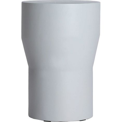 Table d'appoint contemporaine en béton gris pour salon moderne - Béton gris clair contemporain (1/3)