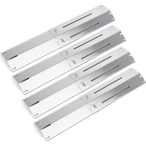 30 à 53cm Plaque de diffuseur Réglable Pièces de Rechange pour Landmann, Taino, Brinkmann, Charbroil, Uniflame, ProfiCook, Outback, Campingaz, Universelle Diffuseur Chaleur, Paquet 4 (1/5)