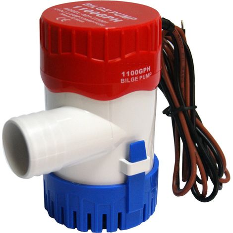1100 GPH Bilgepumpe, voll tauchfähig, für Boot, 12 V, Bilgewasserpumpe für Angelboot, Yacht, VR oder Marine Boot (1/5)