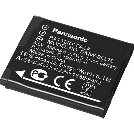 [GEBRAUCHT] B-Ware Panasonic Deutsch.Ce Akku 3,6 V 690m Ah 2,5 Wh Dmwbcl7 E Kamera Akku Video Akku