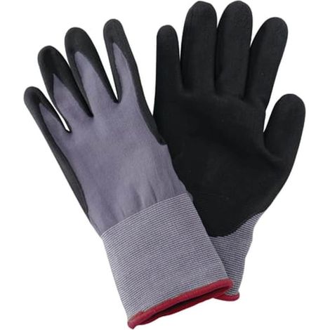 Kent & Stowe 70105361 Premium Seed & Weed Red Trim Gloves - Men's Large