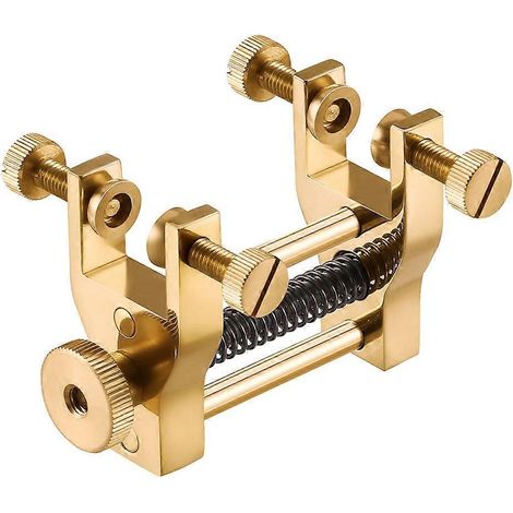 Geigen-Scalloping-Klemme, Werkzeug für Geigenbauer zur Reparatur von Holzrissen, 4-zinkiges Schließwerkzeug (1/5)