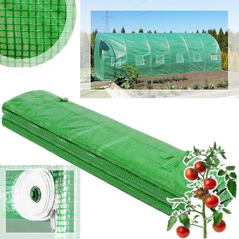 Tunnelfolie 6x3x2m GRÜNE ABDECKUNG