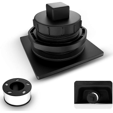 Ablassschraube für Rubbermaid Commercial Tanks mit 50, 70, 100, 150 und 300 Gallonen Fassungsvermögen, Ersatz für das Schwimmerventil (1/5)