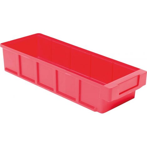 compartimentooo para piezas pequeñas VKB 400x186x83 mm rojo (por 8)