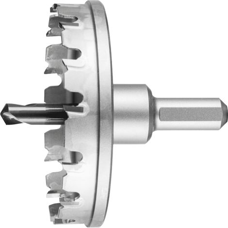 PFERD TOOLS Hartmetall Lochschneider/-Lochsäge Ø 80x8 mm Schaft-Ø 12 mm Schnitttiefe 4 mm universal (1/5)