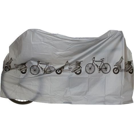 Housse Couvre Casque Bache Protection Pluie Scooter 210x110cm Vélo Moto (1/4)